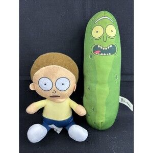 Rick & Morty Plush Stuffed Toys Pickle Plush Stuffies Adult Swim Cartoon Network